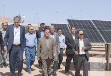 گزارش تصویری افتتاح نیروگاه خورشیدی ترکیبی